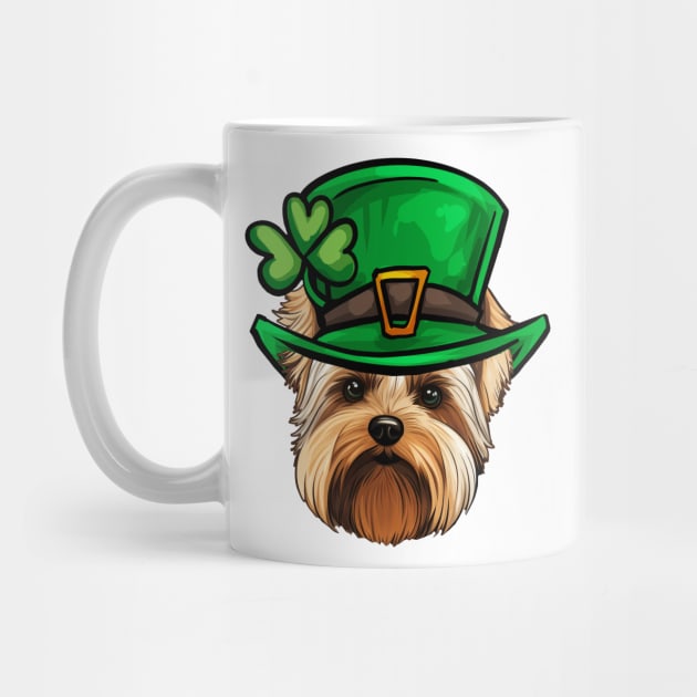 Funny St Patricks Day Biewer Terrier by whyitsme